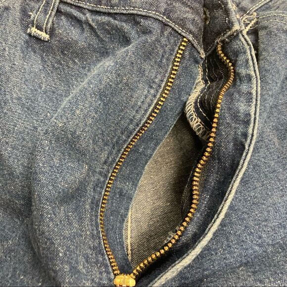 DICKIES Men’s Carpenter Jeans Size Tag 34/30 Blue Hand measures 30/28 - Picture 6 of 9